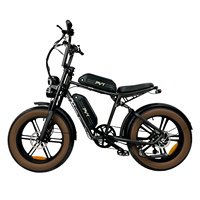 PVY X20 Adult Electric Bicycle 250W Motor City Electric Bike 48V30AH Battery  E-bike 20 Inch Fat Tire Ebike