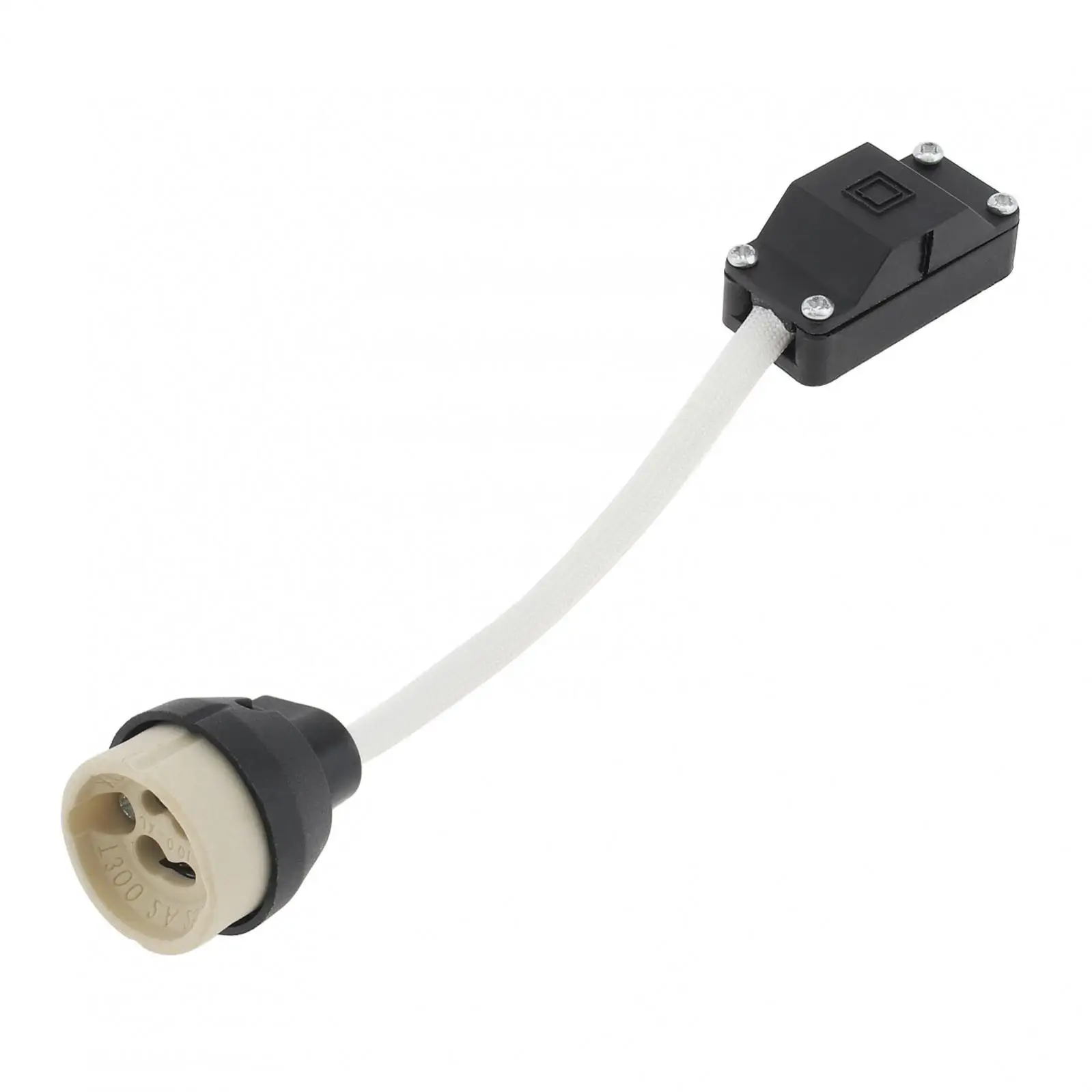 GU10 Lamp Holder Ceramic Lamp Bases Connector for LED Light Bulbs Halogen Bulbs Downlight with Terminal Box Socket