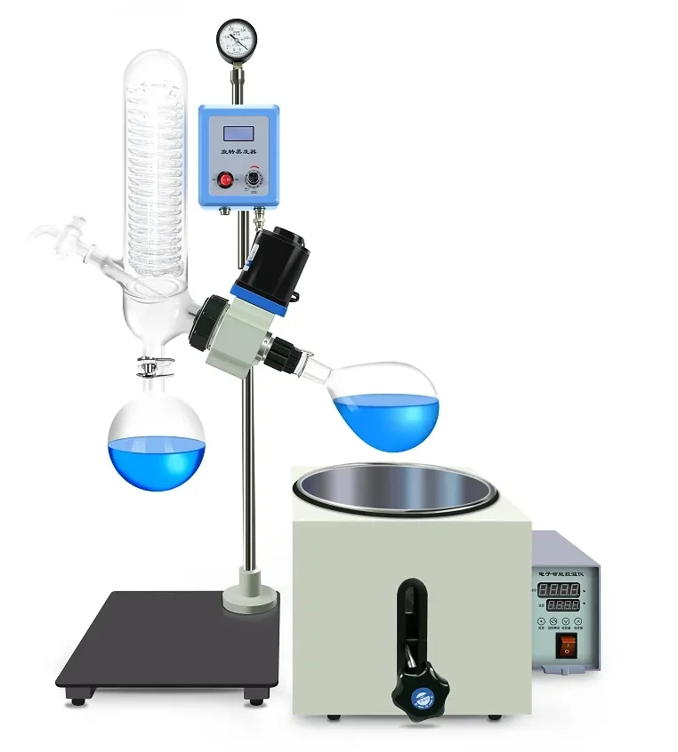 MKR lab water cooling crystallization distillation explosion proof 2l 5l 10l  laboratory rotary evaporator