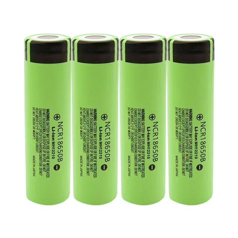 Free Shipping 100%  lithium-ion 34B original new NCR18650B 3.7V 3400mAh for flashlight USB 18650 rechargeable battery