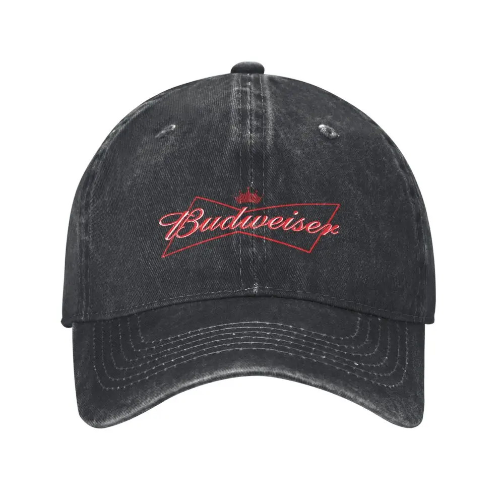 جديد Budweiser قبعة بيسبول الرجال النساء Snapback سائق شاحنة موضة قبعة شبكية في الهواء الطلق رياضة الجري هدية قابلة للتعديل