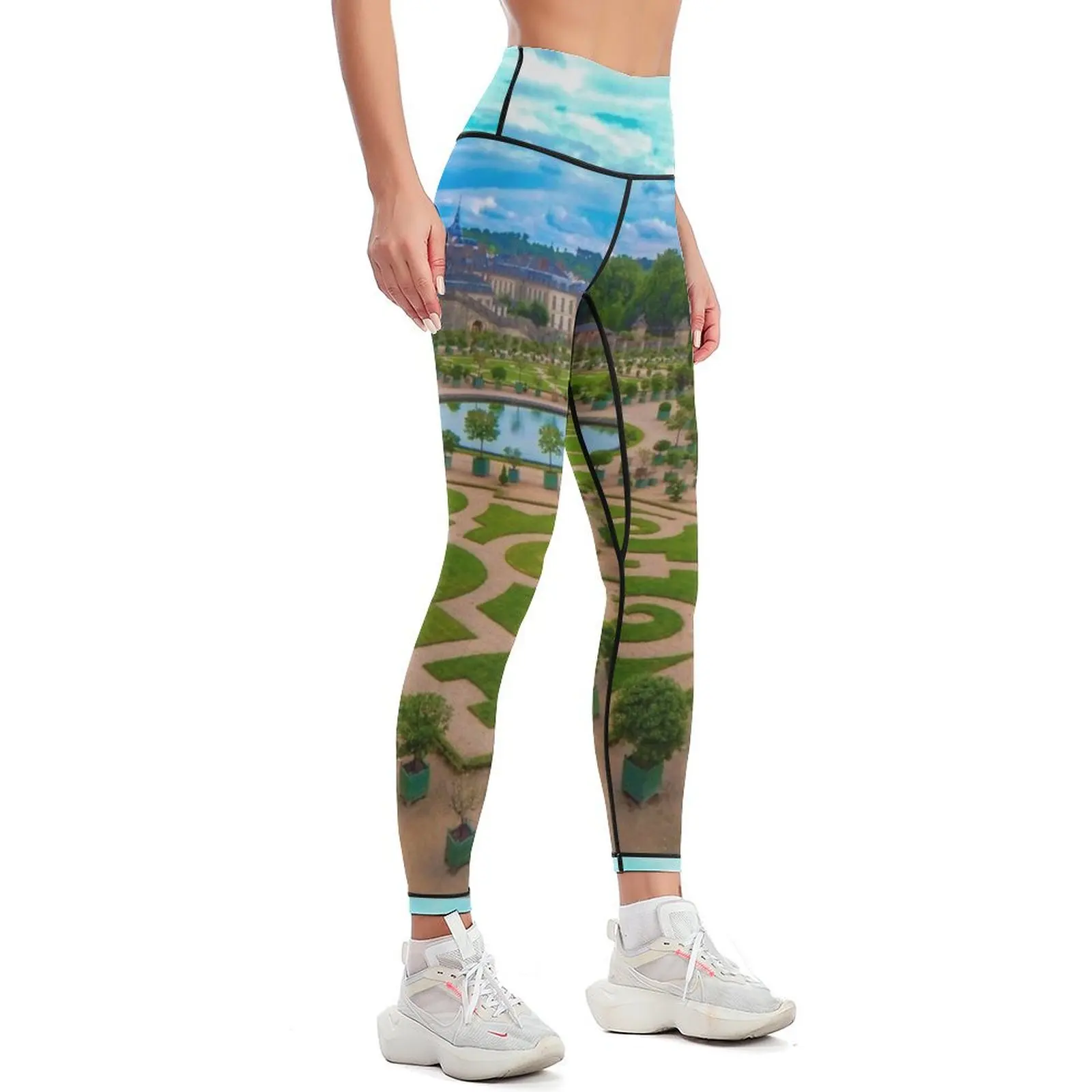 Palace of Versailles, France Leggings sporty woman gym sports shirts gym Womens Leggings