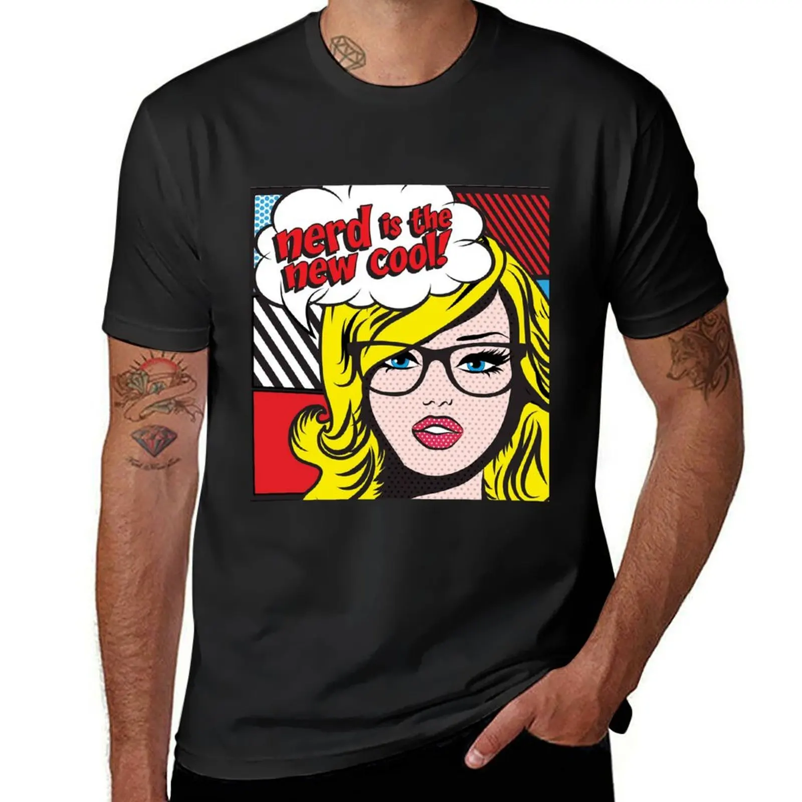 Gifts For Men Art Roy Lichtenstein Blonde Motivational Cool Graphic For Fan T-Shirt anime quick-drying mens t shirt graphic