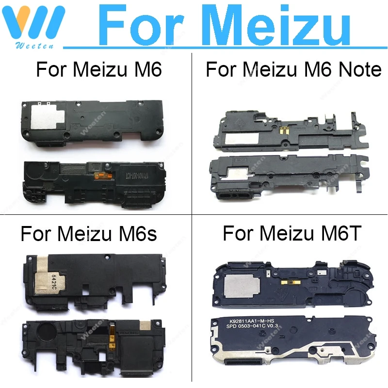 Alto-falante campainha campainha cabo flexível para meizu m6 m6s s6 m6t mx6 nota módulo de alto-falante campainha peças de reparo de substituição