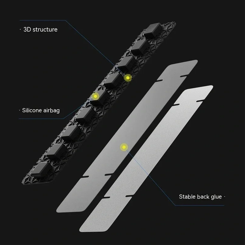 1PC Bicycle silicone chain protection sticker lower pipe protection chain sticker anti scratch sticker for mountain road vehicle