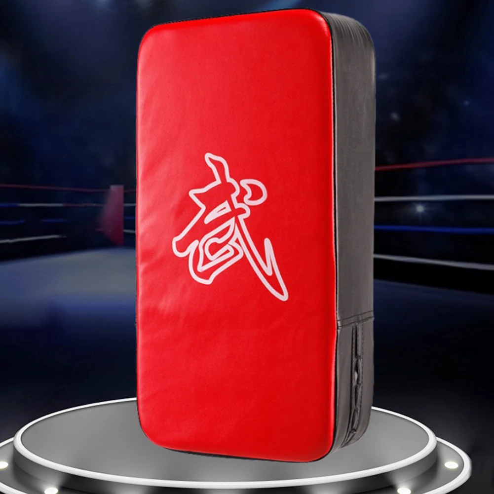 PU Leather Karate Kick Pads Kickboxing Punch Mitts for Kicking Boxing Shield Training