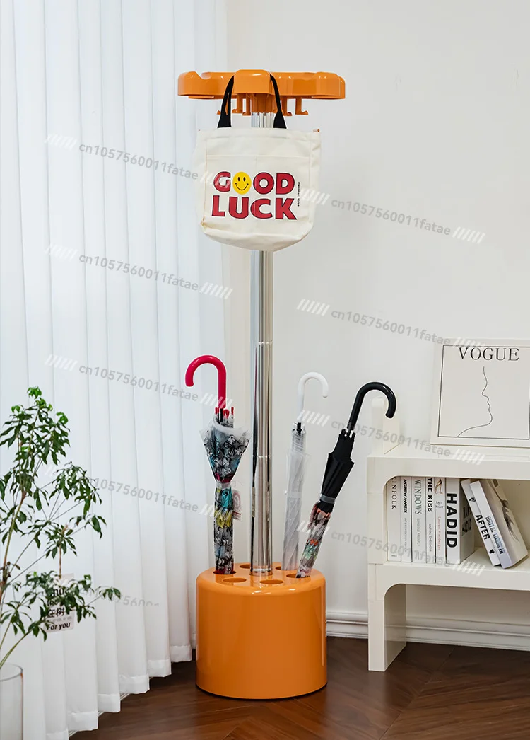 Ins Hanger Small Apartment Household Creative Plastic Coat Rack Nordic Bedroom Floor Storage Rack