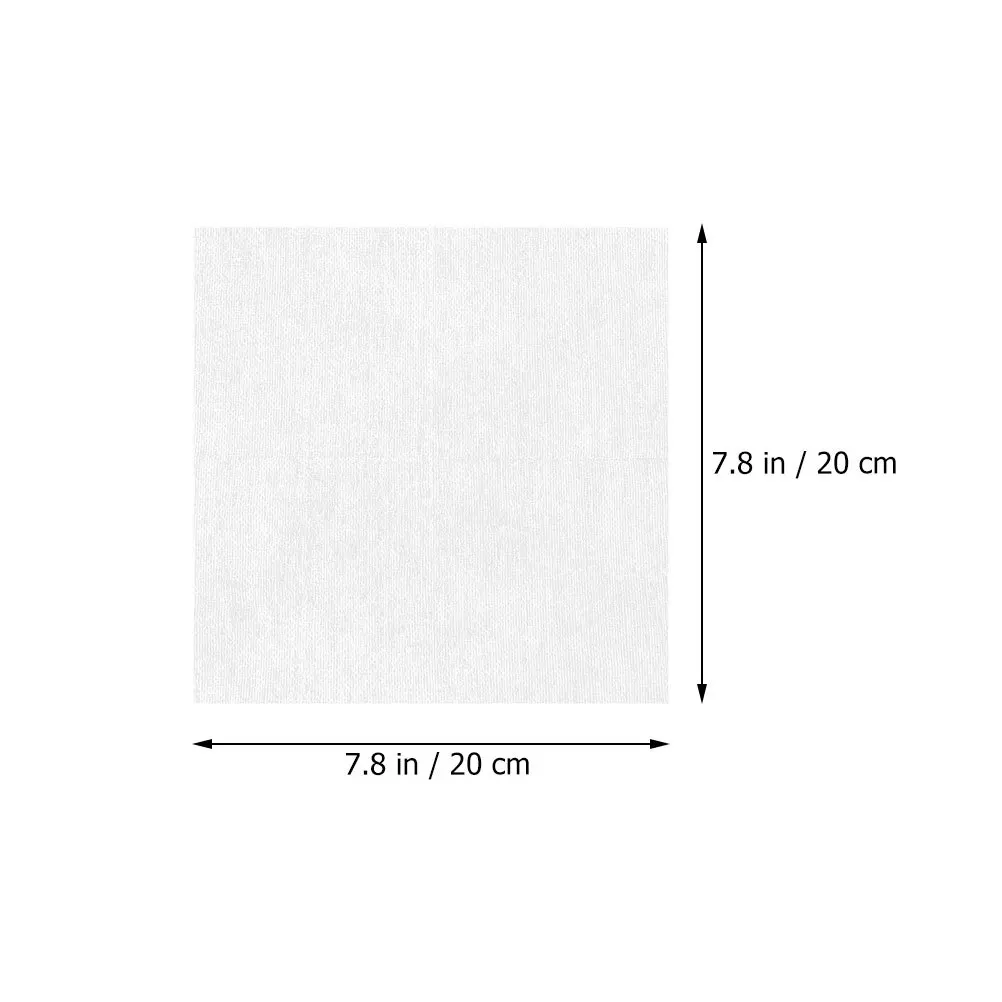 300 個のフェイシャルメイクアップパッド不織布素材軽くて薄いクレンジングパッド旅行用フェイスクリーニング女性スキンケア