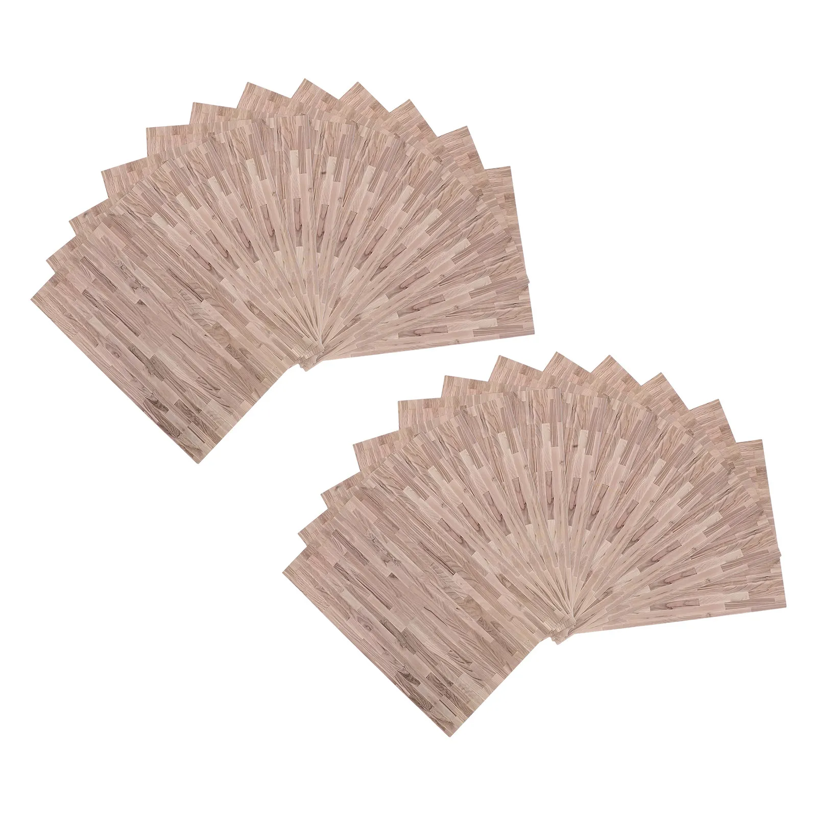 

24Pcs Self Adhesive Dollhouse Flooring 1:12 Scale Wood Pattern 29x21cm Mini Floor Decals for Realistic Mini Home