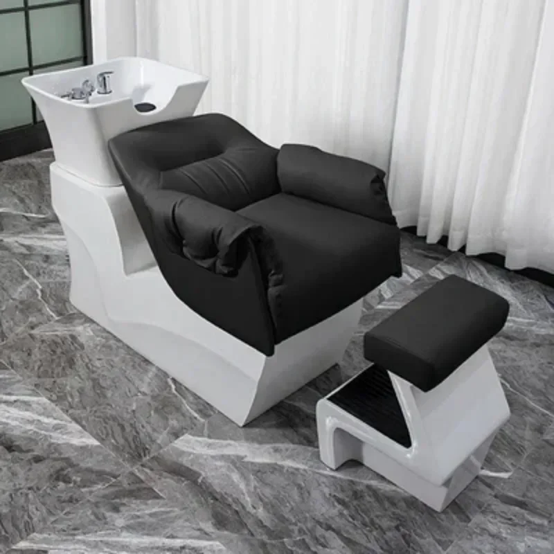 

Living Room Professional Hairdressing Lying Waterproof Dirt-resistant Chairs Shower Hair Wash Stretcher Basin Chaise Coiffure