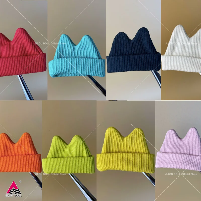 

1/6 Scale Beanies Knitted Cold Hat Model suit Head Circumference Around 11cm for 12'' Female Soldier Action Figure Body Dolls