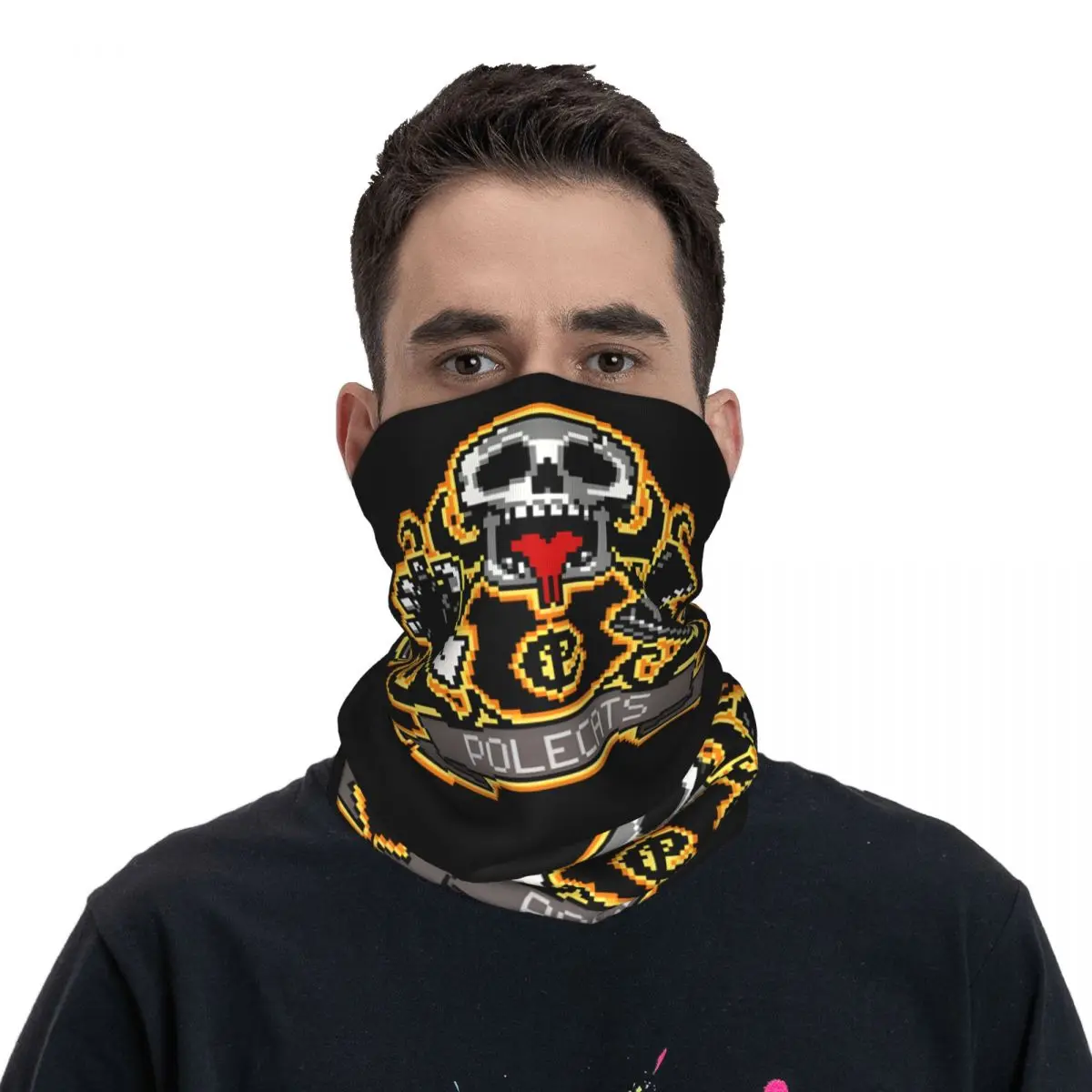 Herrliche Motocross Bandana Hals Gamasche gedruckt Vollgas Gesicht Schal Mehrzweck Sturmhaube Radfahren Unisex Erwachsenen Winter