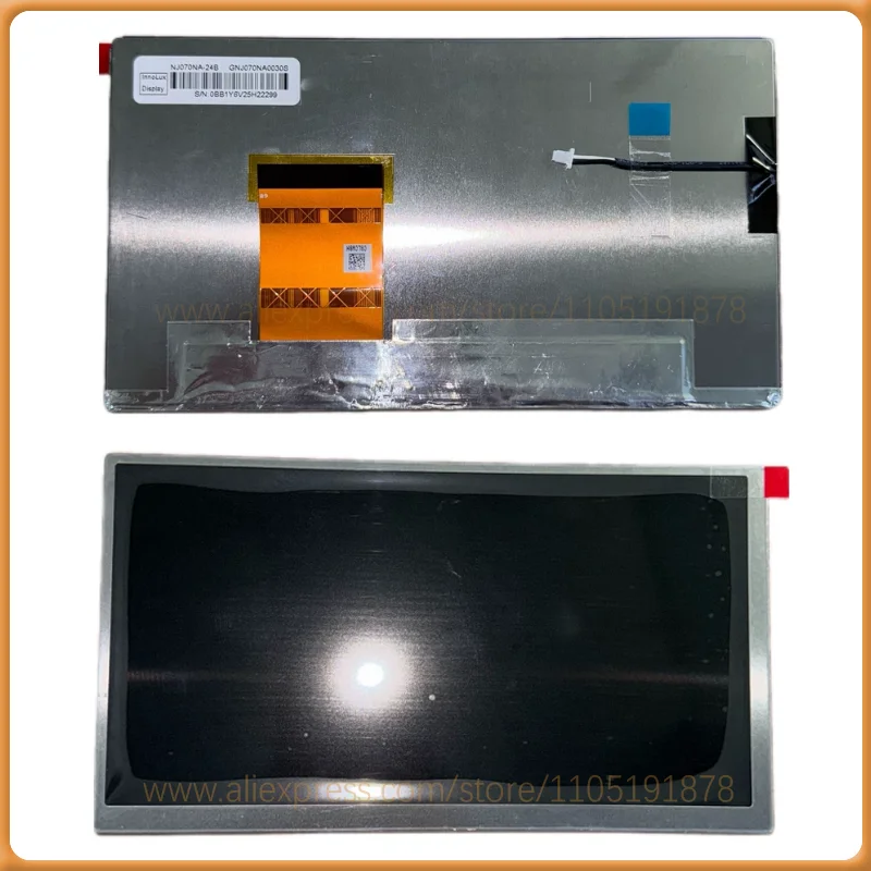 NJ070NA-24B XAV-AX5000 AX5500 AX5600 AX7000 new original 7-inch LCD display NJ070NA-24B