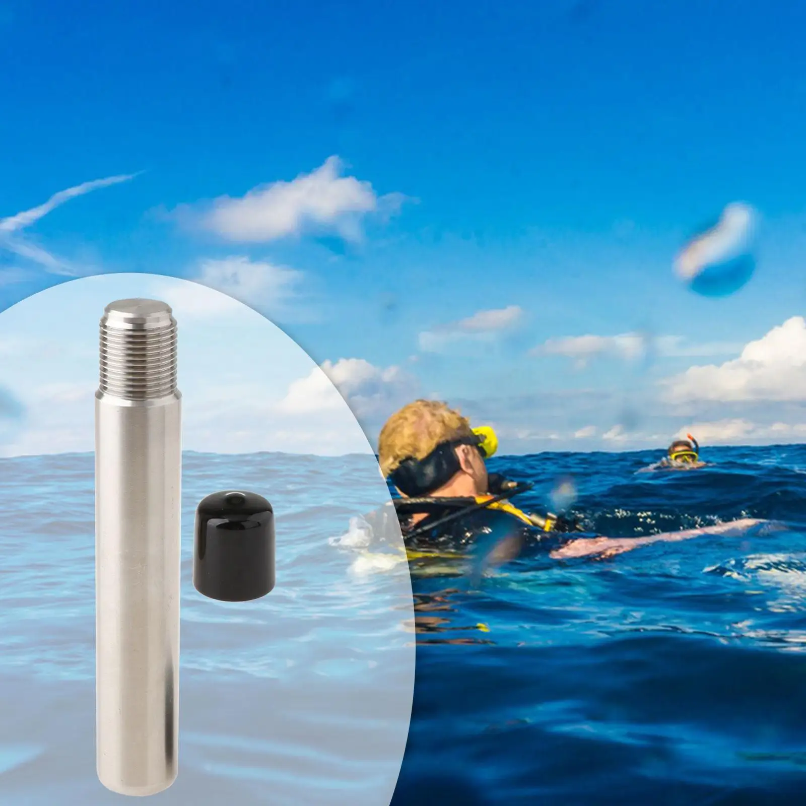 Diving Cylinder Valve Removal Tool Thickened Underwater Equipment Scuba Valve Removal Handle for Maintenance Outdoor Snokerling