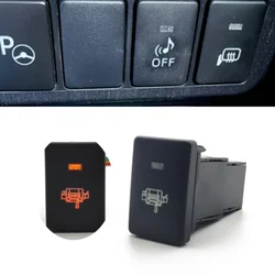 For Suzuki Jimny 2019 2020 2021 Orange LED Car Winch Power Push Button Switch with Connection Wire
