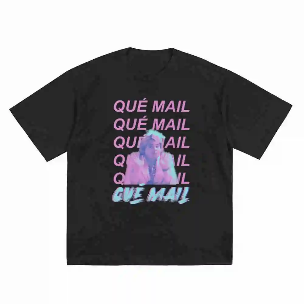 Paquita Salas What Mail Short Sleeve Tee 100% Cotton T-Shirt