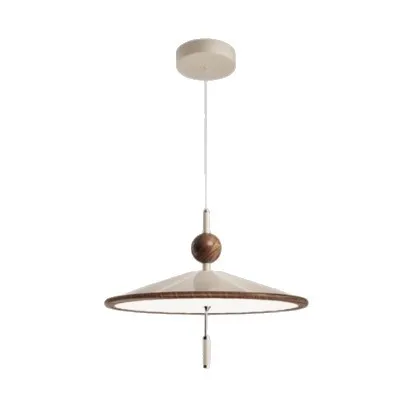 Log Wind Neuer chinesischer Teestube Windspiel Kronleuchter Creme Wind Restaurant Premium Room Zen