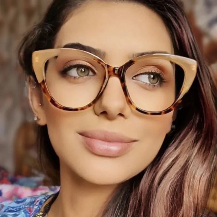 Stylowe okulary kocie oczy w kolorowych oprawkach – korekcyjne dla krótkowzroczności i do czytania 21 S2cef9154af634f26be4e7f3b4effba80m