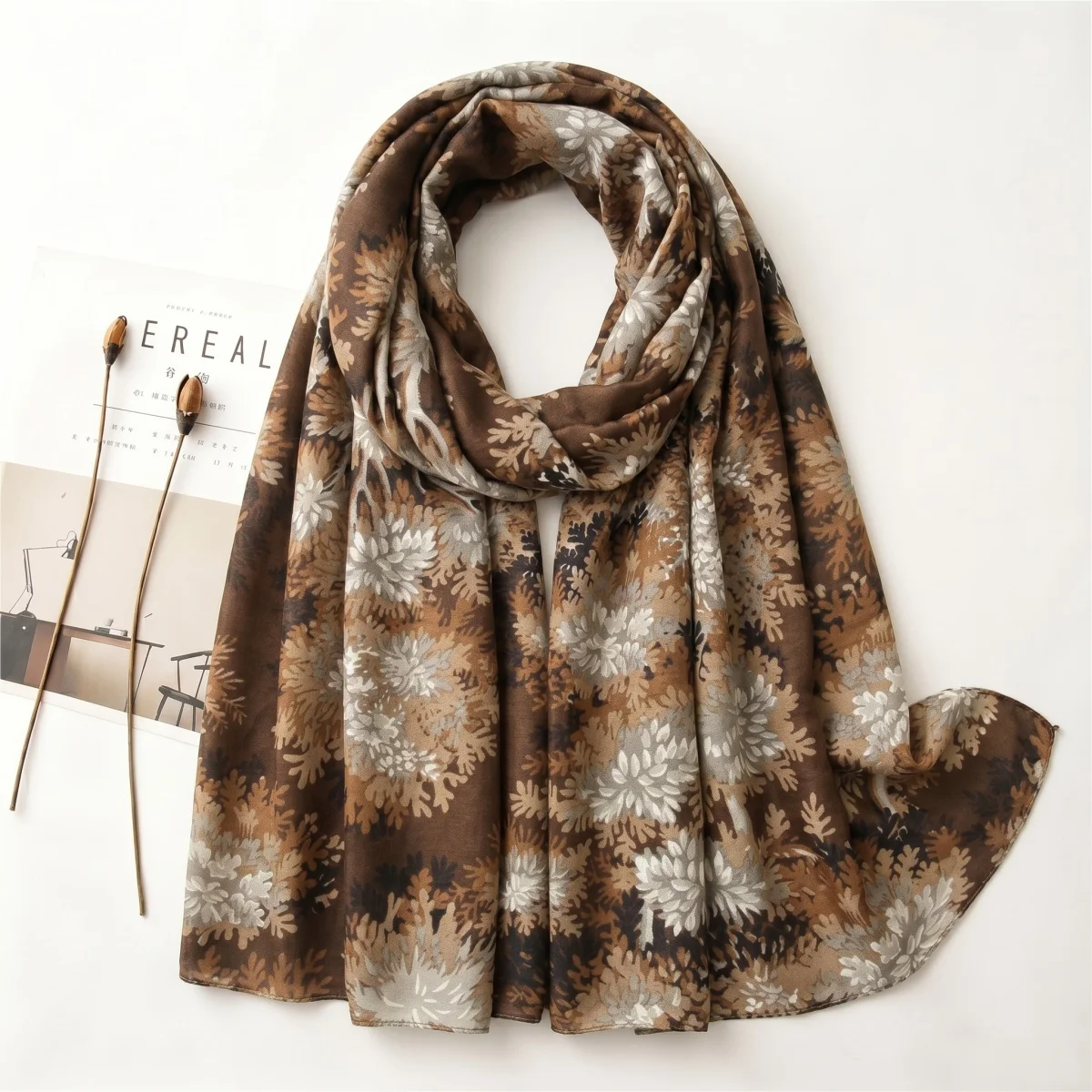 Scarf Luxury Cotton Muslim Shawl Hijab Pashmina Wrap Bandana Fashion Woman Light Turban Breathable Handkerchief Daily Islamic