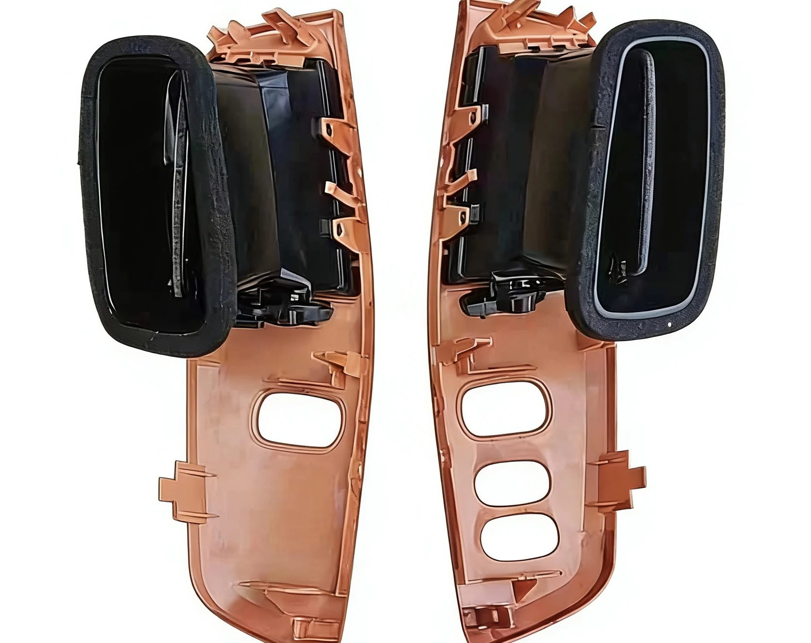 

XUAN Car Interior Dashboard Air Vent Frame Assembly for Land Cruiser LC100 FJ100 1998-2007 Dashboard Air AC Vent