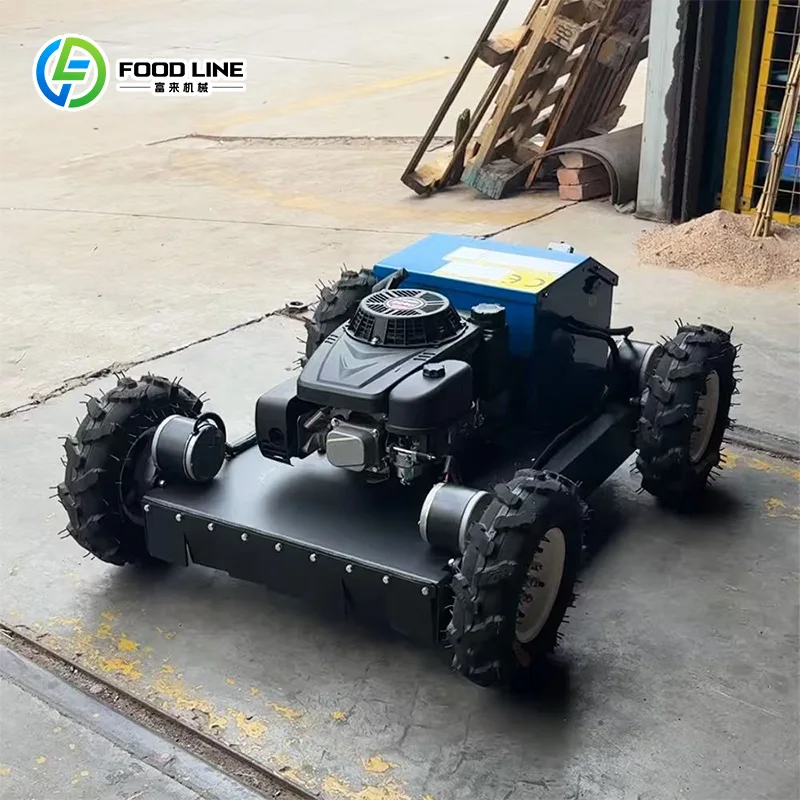 Customized Electric Robot Lawn Mower zero Turn Lawn Mower 42 Inch Lawn Mower Rubber Track