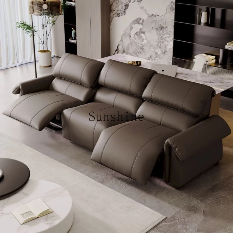 

Modern minimalist first-layer cowhide elephant ear sofa