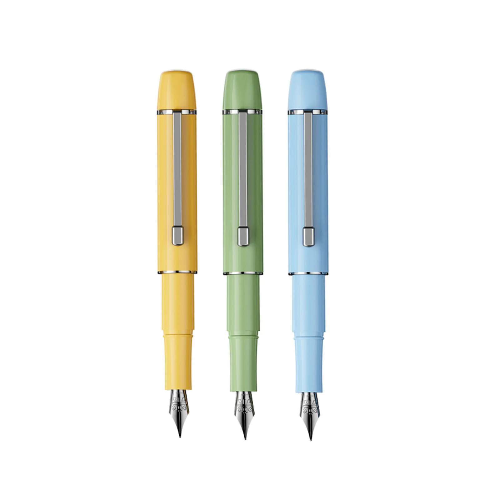 

BANJU Mule Women's Portable Pocket Short Fountain Pen Fine Nib Dual-use Ink Cartridge Converter for Journaling On-the-go
