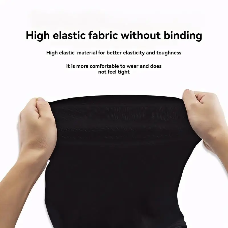 Full Face Mask with No Hole UV Protection All-round Protection Balaclava for Men Women Winter Warm High Elastic Fabric Mask Hat