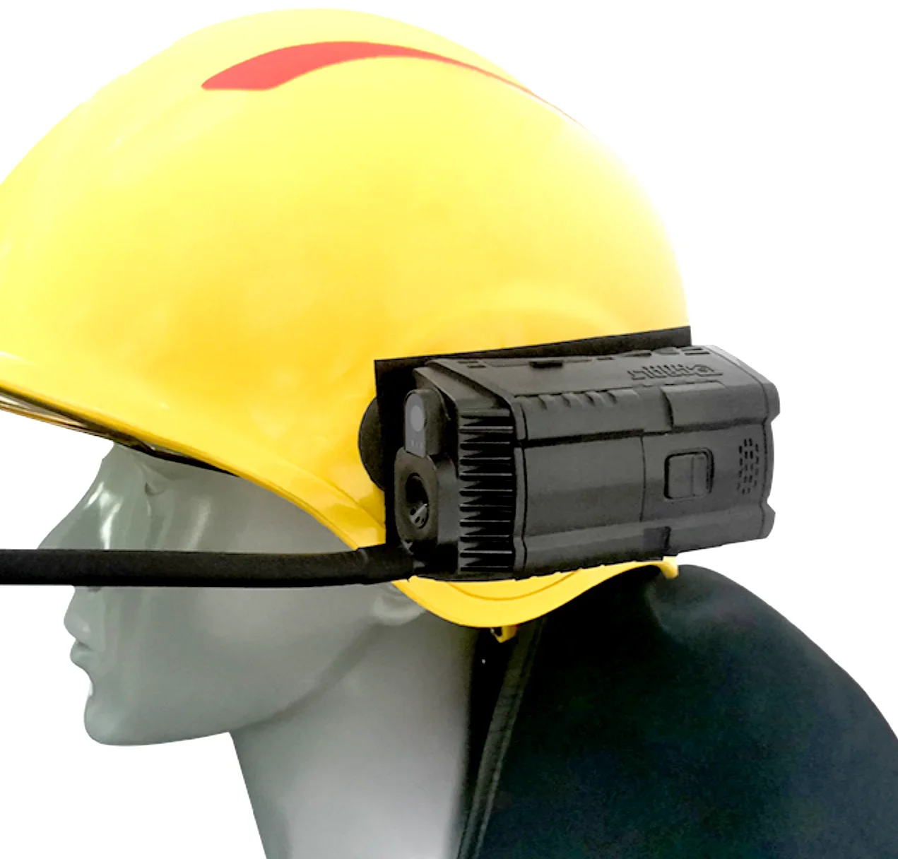 Feuerwehrhelm, Schutzhelm für Feuerwehrmann, Gaserkennung, Wärmebild-Linsenschutz