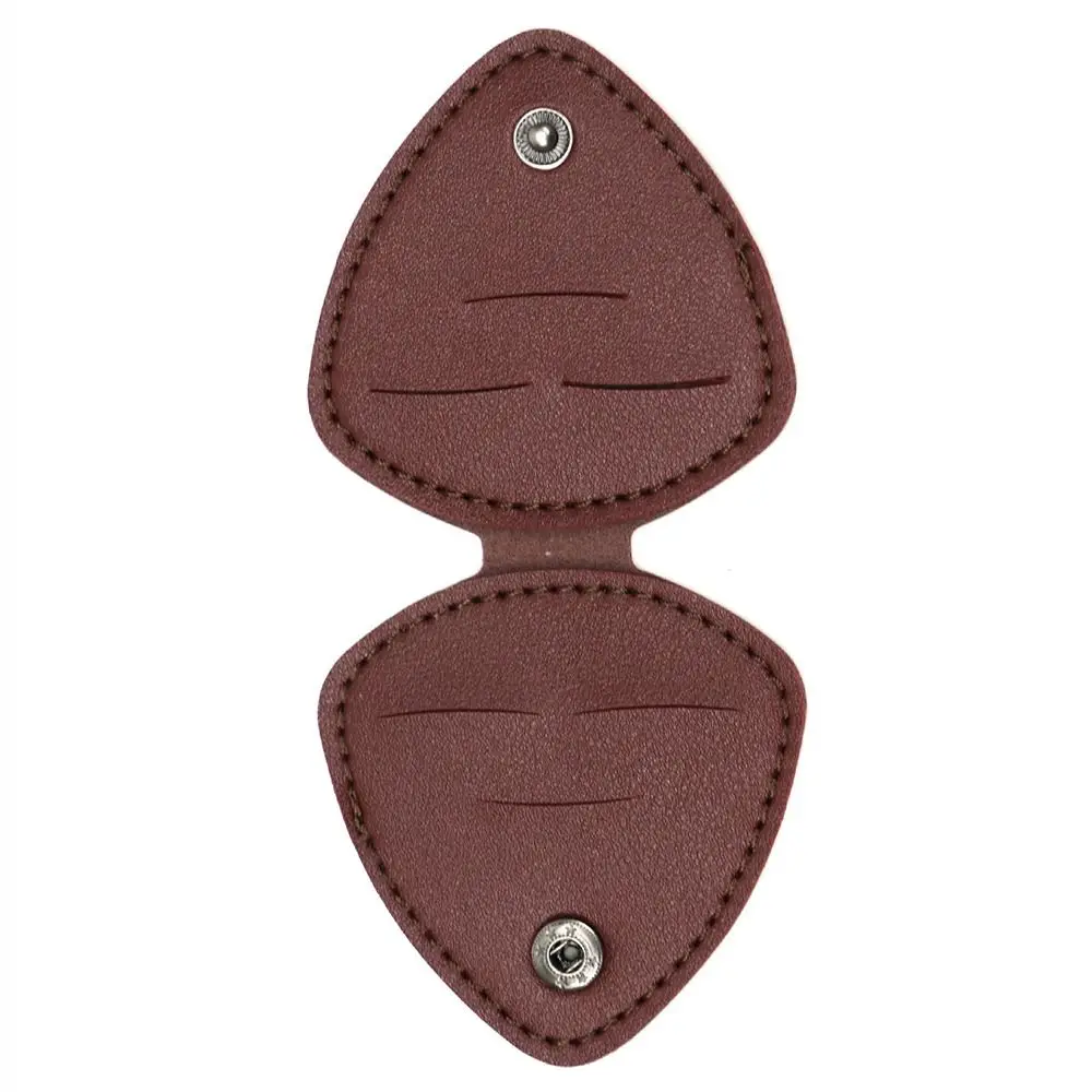 

Портативная сумка для хранения медиаторов из искусственной кожи, водонепроницаемая пылезащитная сумка для гитарных медиаторов, держатель для медиаторов