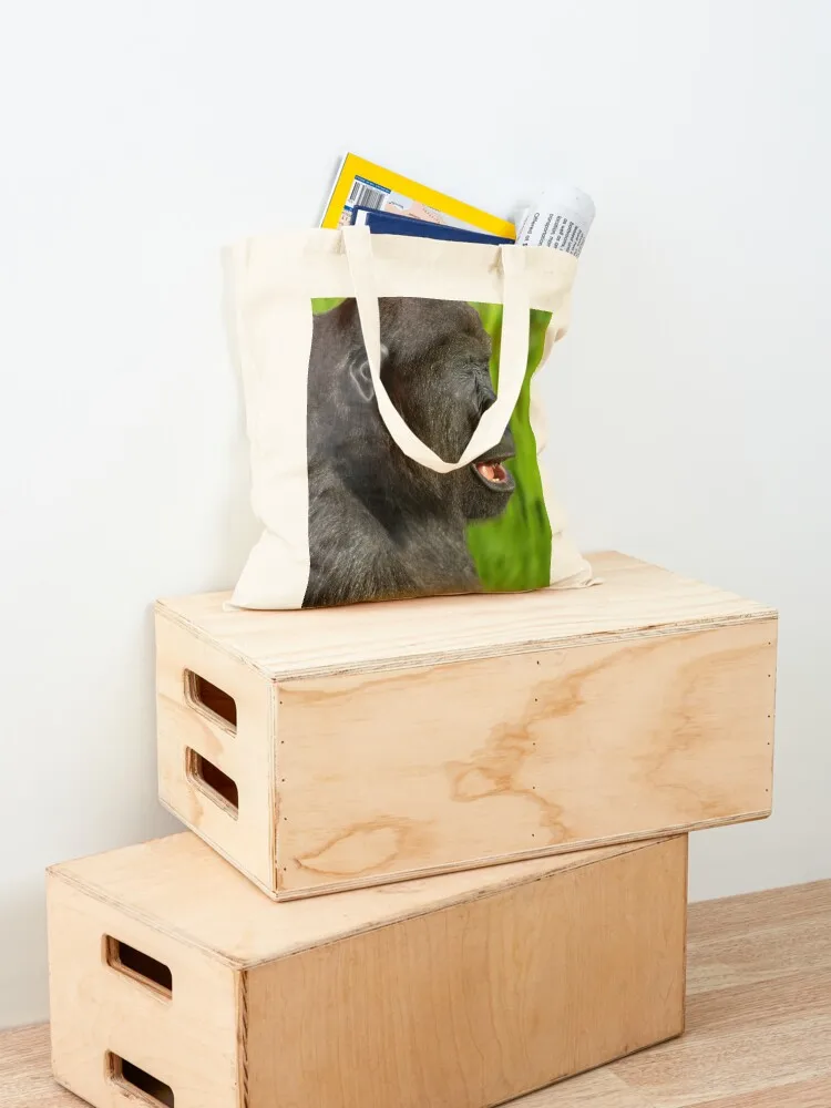 Gorilla Lope In The Sunshine Tote Bag tote bag screen Woman shopper bag Big women Fabric