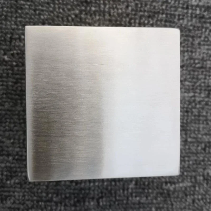 80mm Solid Cube 304 Stainless Steel Bright Surface Square Paperweight Metal Block Weighing 4.06kg