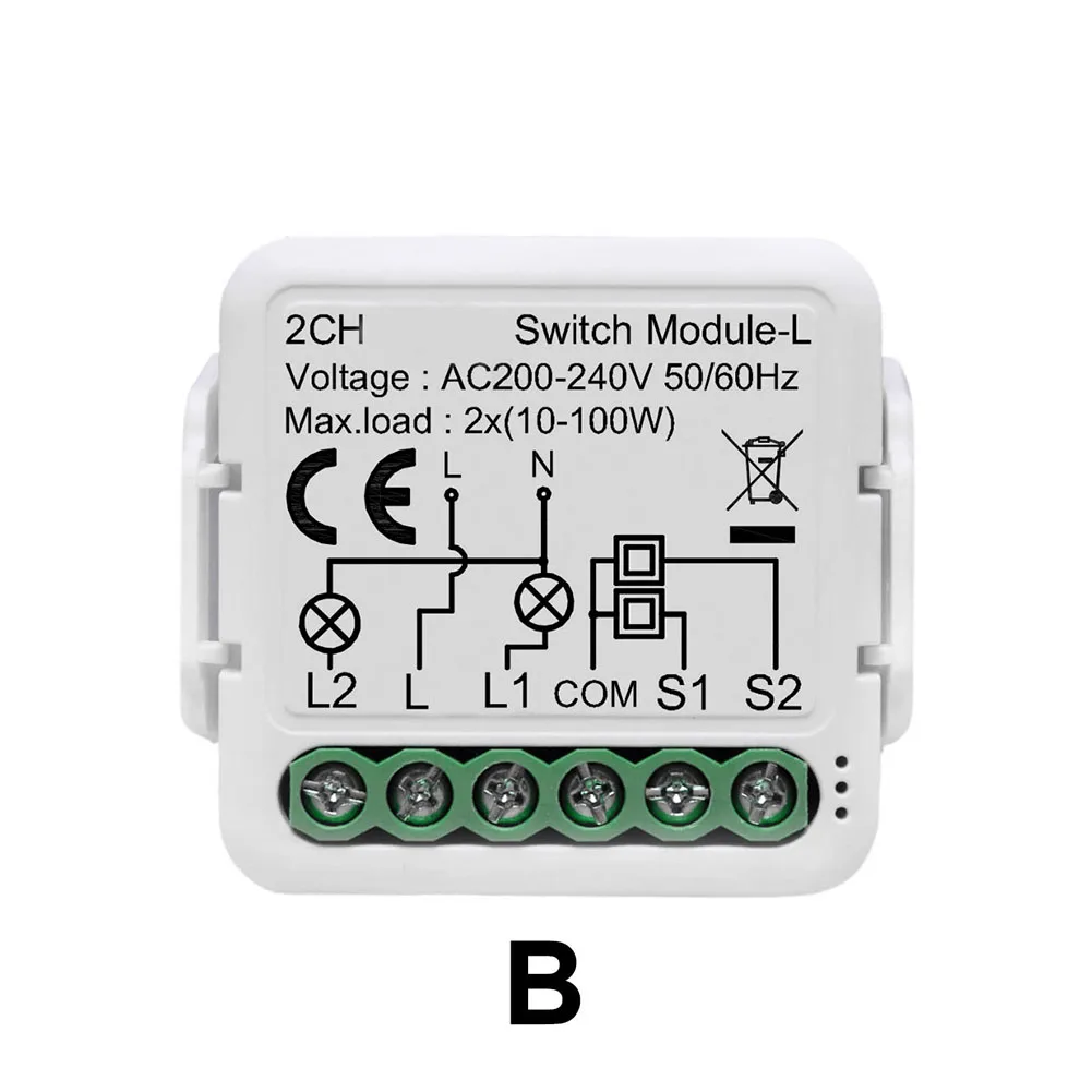Easily Control Your Lighting with this For ZigBee For Smart Relay Switch Module Supporting For Tuya Without a Neutral Wire