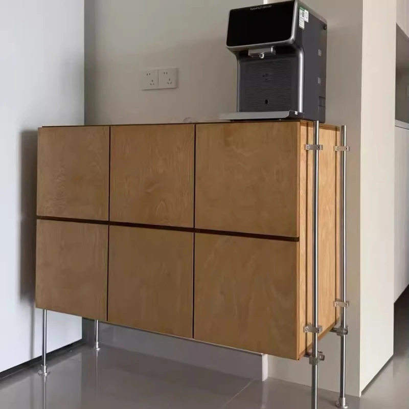 

Side cabinet against the wall Integrated locker Living room side cabinet