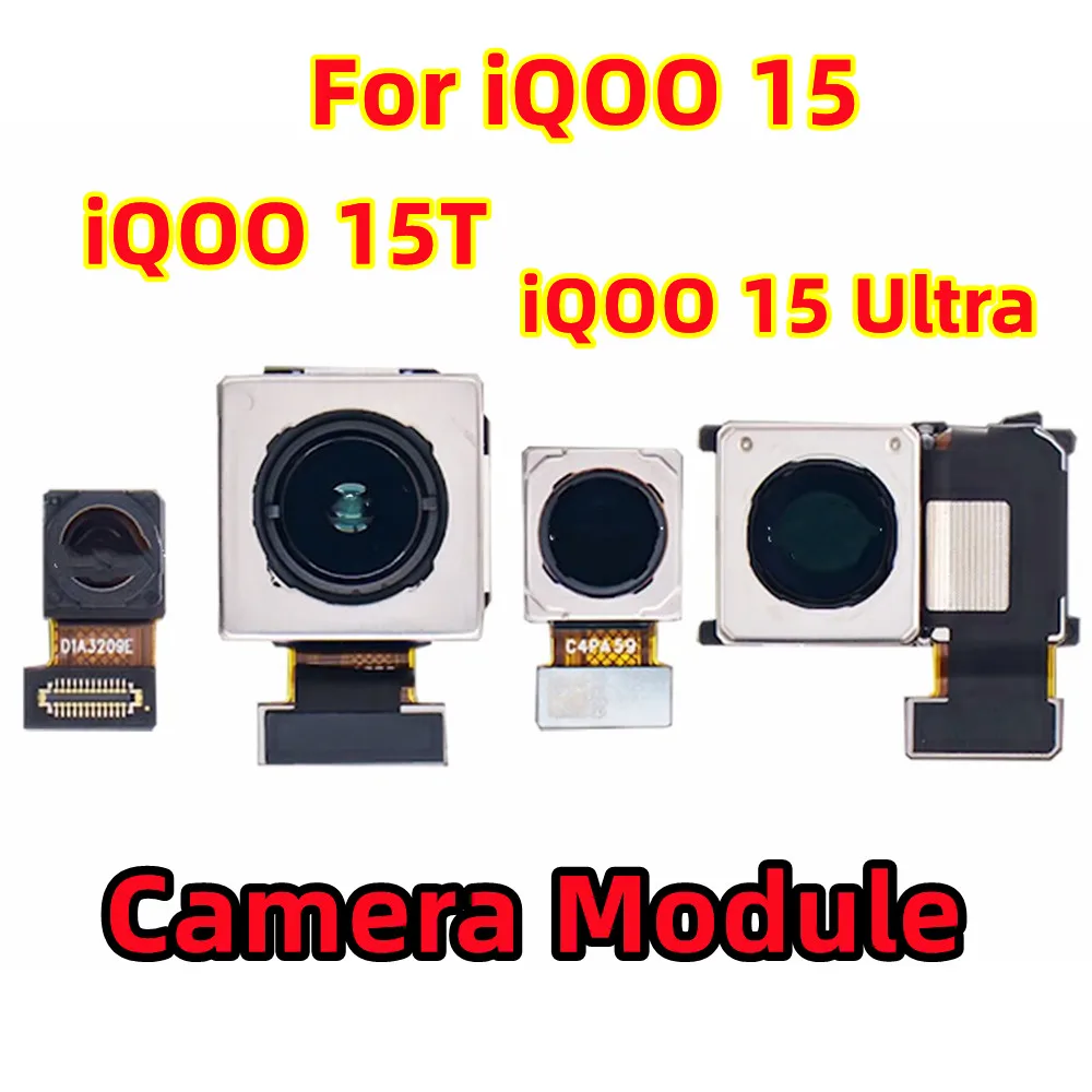 For Vivo iQOO 15，15 Ultra，15T 5G Front Selfie Rear Ultra-wide Back Main 50MP Periscope Telephoto Module Flex Cable Phone Camera