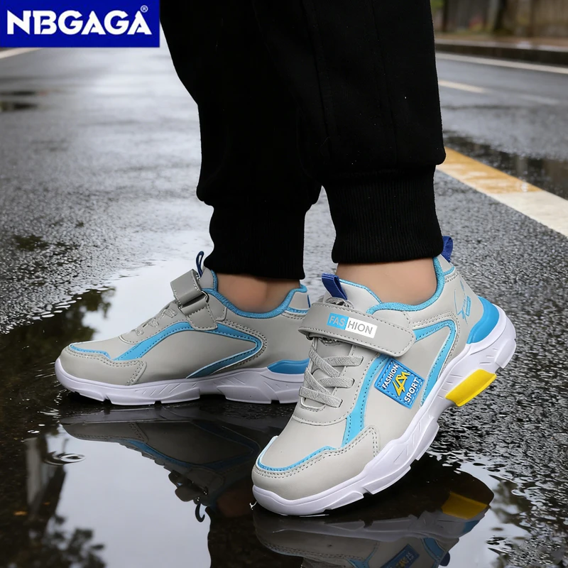 

Children Casual Shoes for Boys Outdoor Sports Running Sneakers Fashion Breathable Student Kids Non-slip Flat Tennis