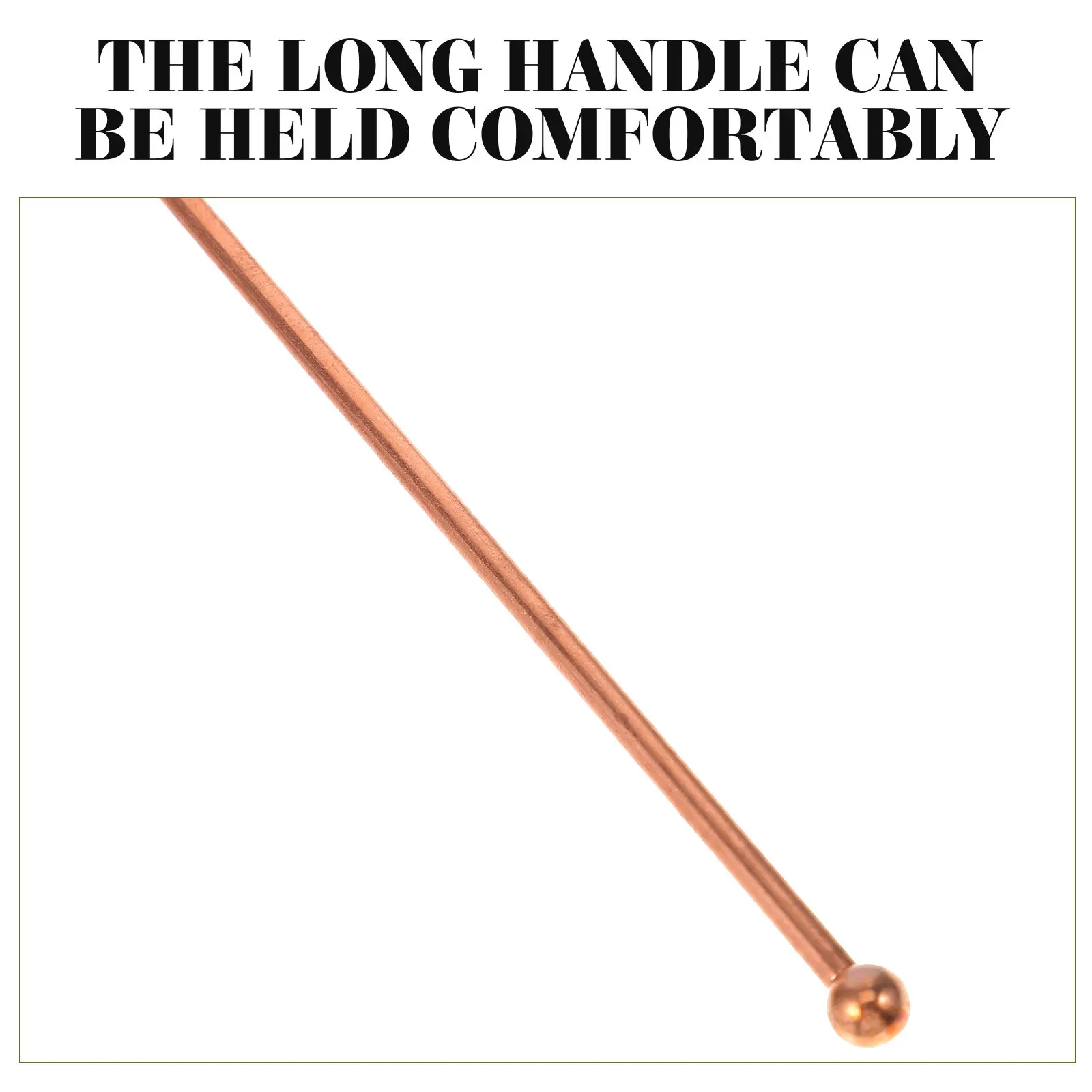 2Pcs Copper Dowsing Rod Portable Flexible Rotation Divining Tool Water Divining Treasure Locator Outdoor Use Dowsing Rods