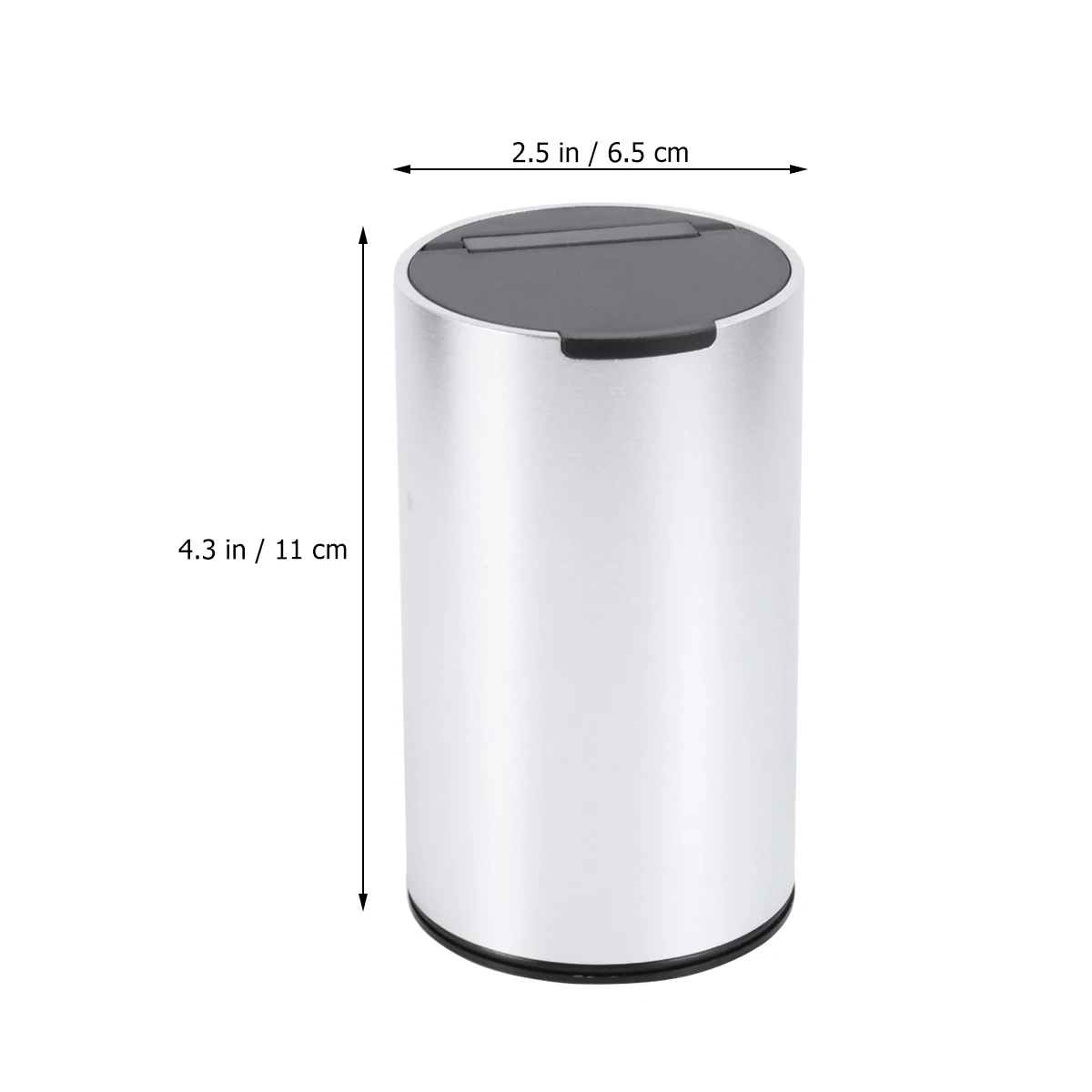 

Ashtray Storage Tube Durable Easy Clean Home Desk Lid Design Cigarette Holder Premium Material Practical Use Suitable Most Car