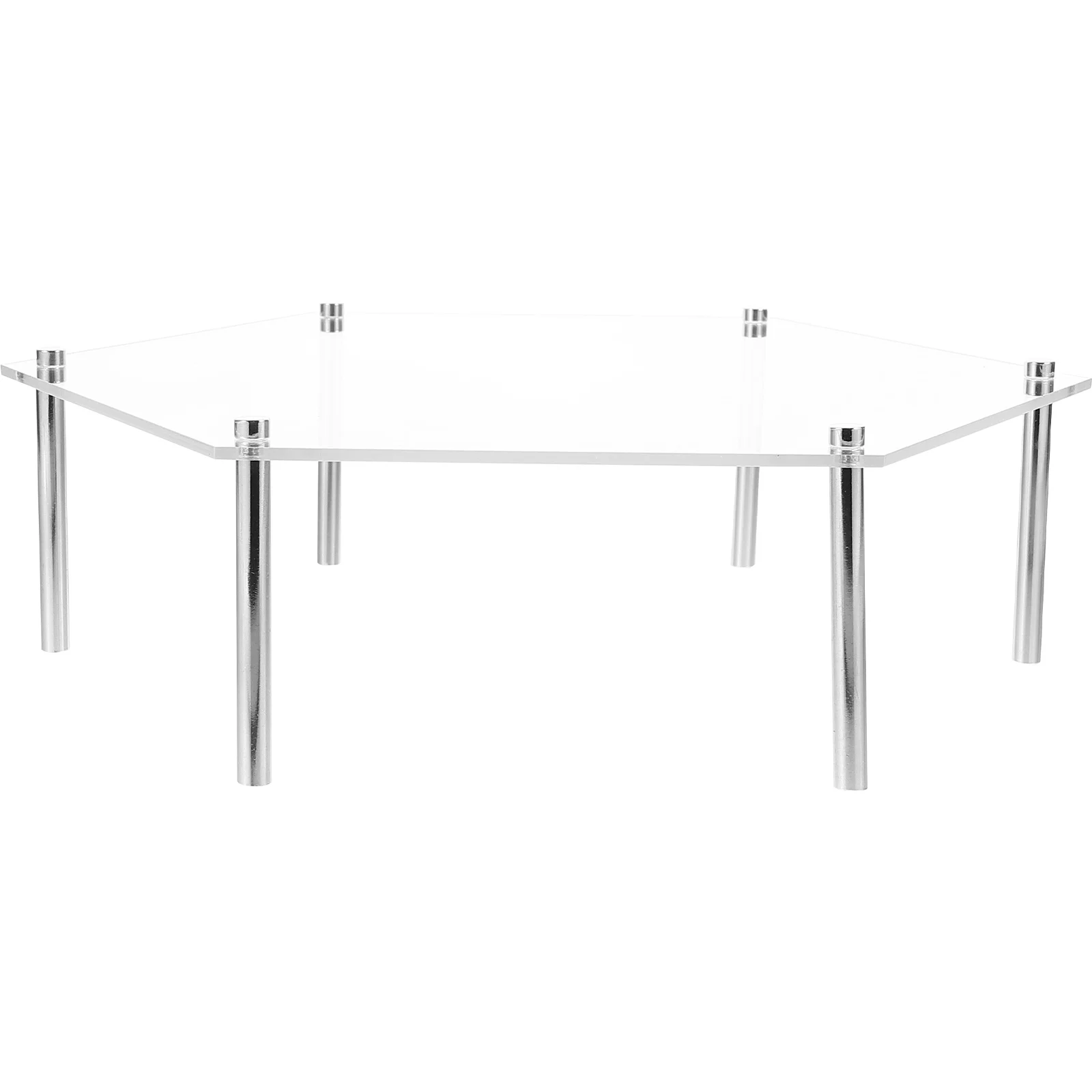 

1 set Acrylic Cake BT098 Small Medium 3 5cm Pins Smooth Stable Wedding Party Food Risers Buffet Shelf Storage Display