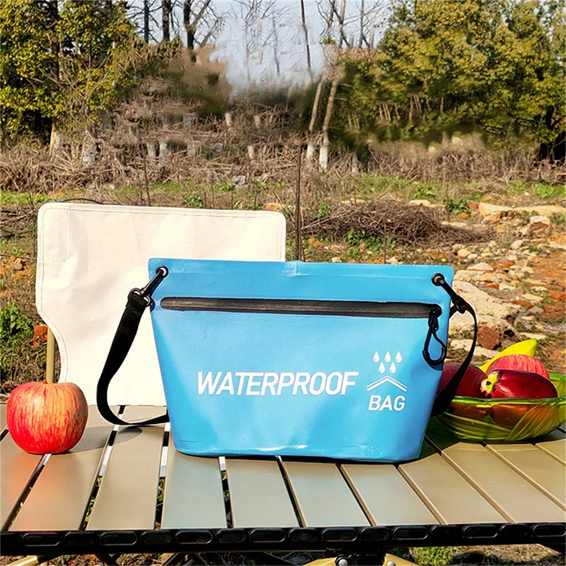 Handheld Waterproof Makeup Bag Multifunctional Large Capacity Outdoor Travel Swim Toiletry Cosmetic Pouch