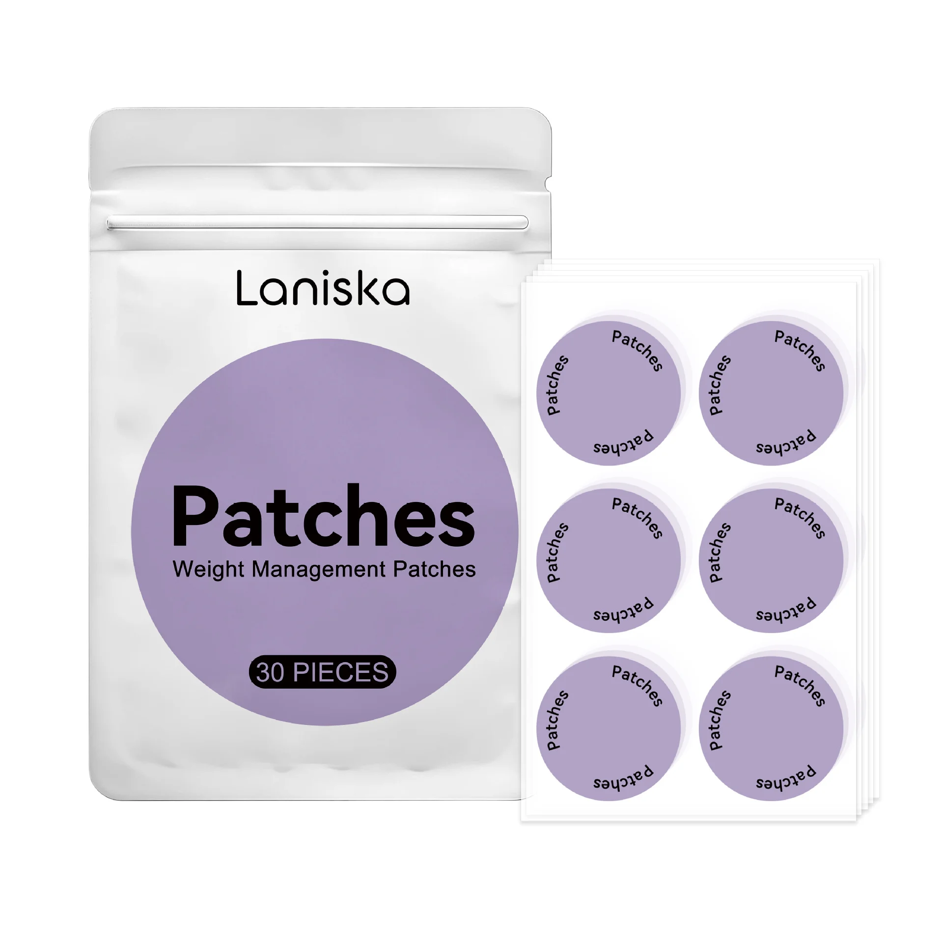 30pcs Weight Control Patch For Appetite Control Metabolism Support Enhance Energy Slimming Body Shaping Weight Management Patch