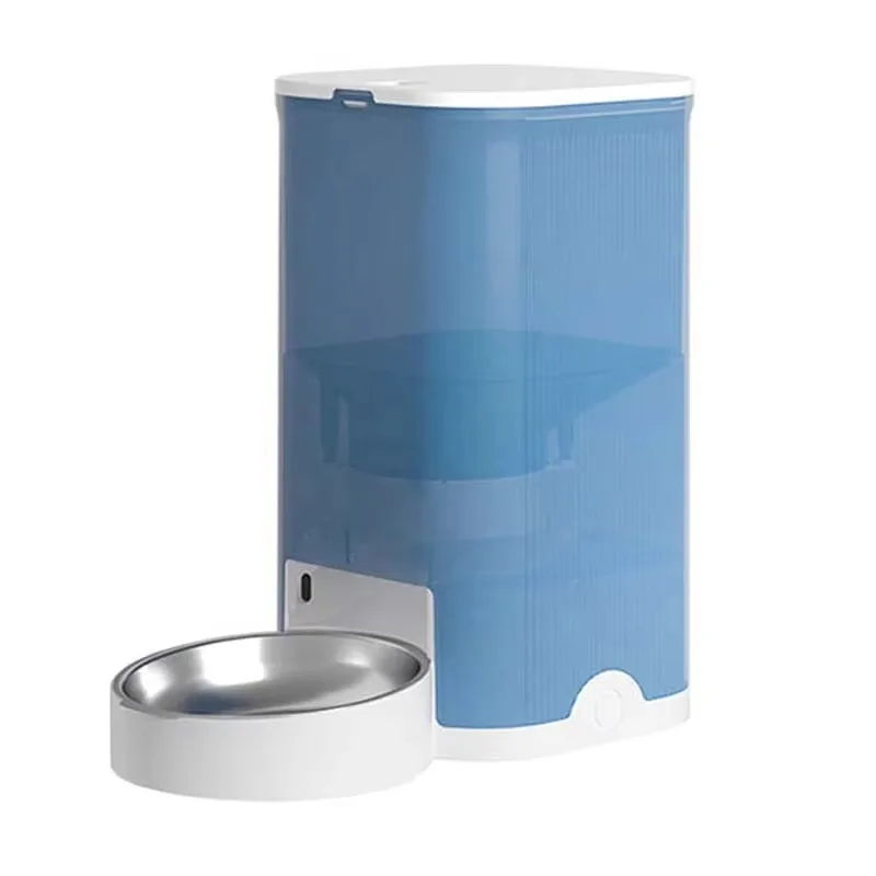 

Automatic Portable Pet Feeder 1.5kg Weight 3.5L Capacity Charge Rechargeable Solid Intelligent Timer Self-Feeding for Cats Dogs