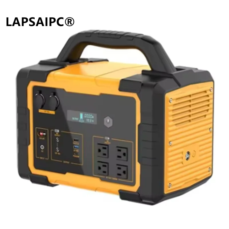 LAPSAIPC for 1000W Portable Power Station 1024Wh LiFePO4 Solar Generator 2000W Peak Backup Battery with 60W USB-C Fast Charge