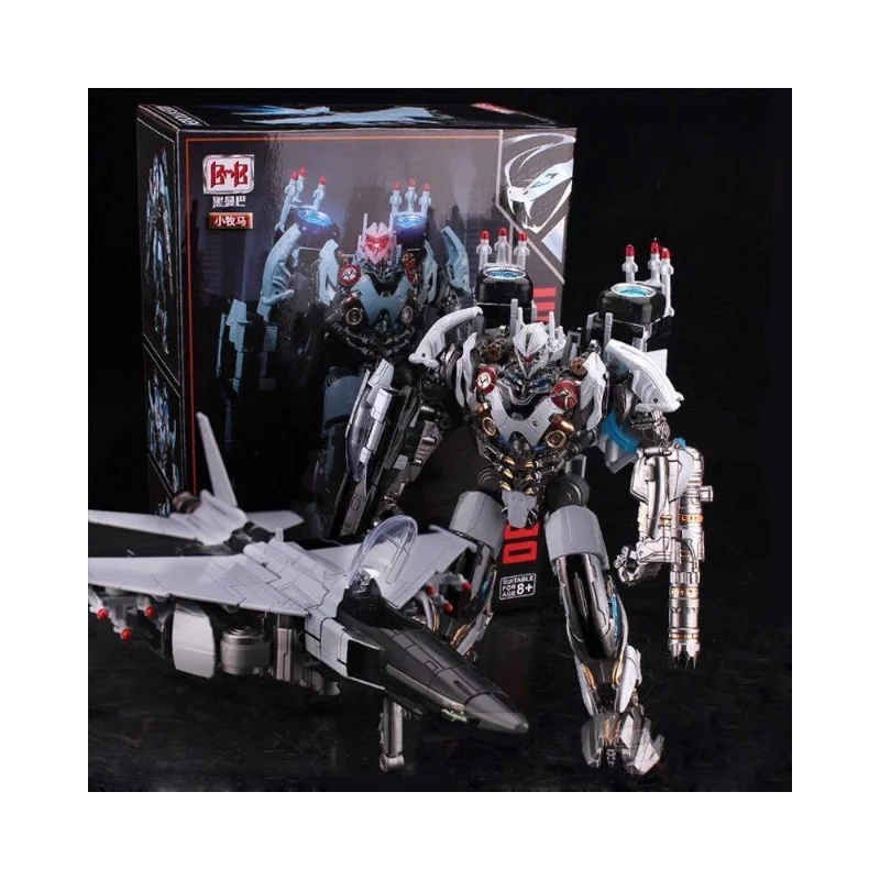 

In Stock Transformation Toy LS-01 Nitrogen Zeus Ghost Fighter Jet Transforming Movable Robot Fans Collection Gift