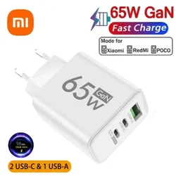 Xiaomi 65W Charger Cable Super Fast Charger 10A High Speed Quick Charging USB Type C Ultra Fast Charging For iphone15 Samsung