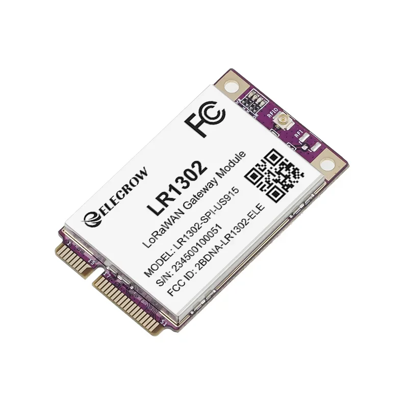 LR1302 LoRaWAN Gateway Module  SPI US915 915MHz SX1302 Long Range Gateway Module Support 8 Channels with CE /FCC Certification