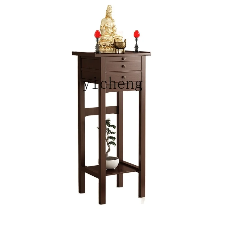 

XL Bodhisattva Worship Table Clothes Closet Altar Buddha Shrine Solid Wood Modern Light Luxury Small Buddha Niche