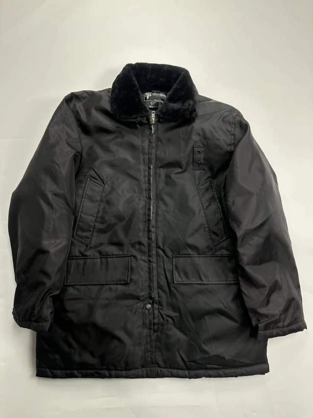 

American Sle Men's Winter Windproof Waterproof Cotton Workwear Jaet Large Size Loose Fit with Flap Collar Multi kets