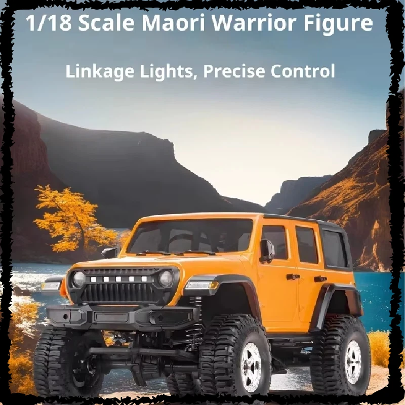 سيارة RC على الطرق الوعرة بمقياس 1:18 - ممتص الصدمات الهيدروليكي، سرعة قابلة للتعديل، تسلق الدفع الرباعي، لعبة مجسمة للسيارة #1