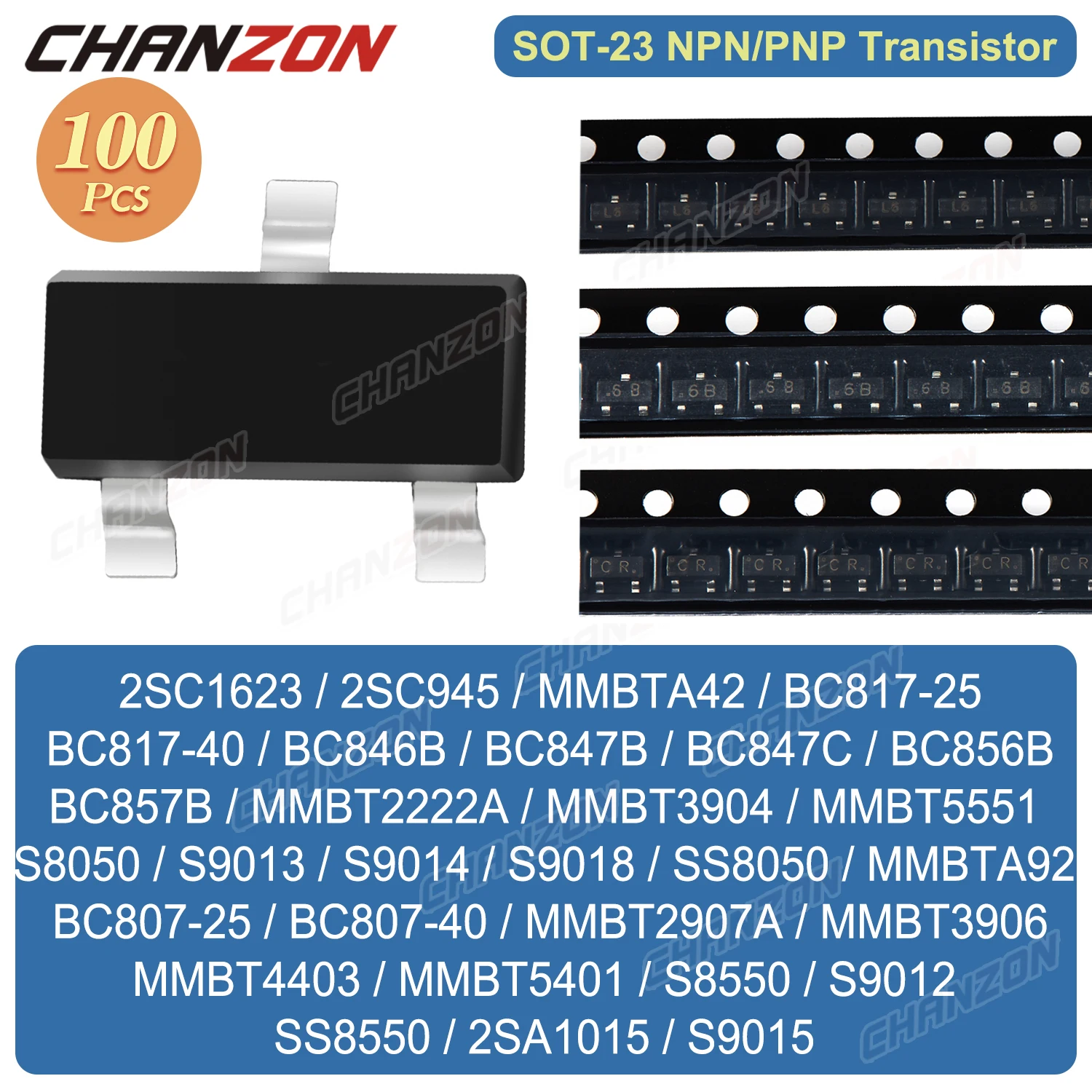 100Pcs Mmbt3904 S80…